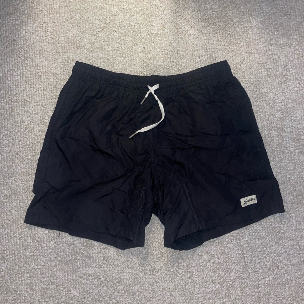 Bather Black Swim Shorts